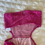 Hurley  pink Hibiscus side cutout maxi dress Photo 10