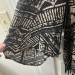 Antthony Black and Tan Cardigan Sweater Shawl Size XL Photo 2