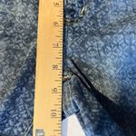 Eddie Bauer Womens 10 Slightly Curvy Skinny Ankle Blue Jeans Geometric Photo 8