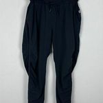 Coolibar Pants Women Medium Black UPF 50+ Motio Joggers Ruched Pull On Stretch M Photo 0