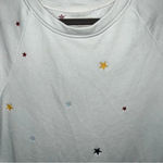 Lou & grey Lou and Gray by Loft White Sweater with Start Detailing Size M Photo 7