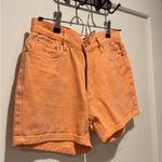 Tommy Hilfiger Orange Jean Shorts Vibrant Denim Photo 3
