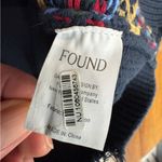 Free People Navy Horse Isles Knit Sweater Vest Medium Equestrian Cottage EUC Black Photo 6