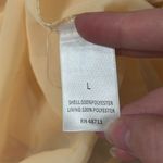 Ophelia Roe Yellow Orange Floral Spaghetti Strap Maxi Sundress Size L Photo 9