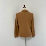 White Stag Vintage  100% Wool Tan Button Up Pea Coat Sz 8 Photo 3