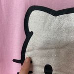 Hello Kitty  women’s pink glitter heart decal short sleeve relaxed comfy tshirt‎ Photo 3
