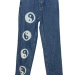 PacSun Yin Yang 90s Boyfriend Blue Jeans Size 24 Photo 1