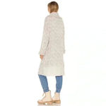 Free People Like A Diamond Size S Knit Sweater Coat Pockets Gray Photo 1