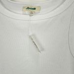 Madewell Regenerative Cotton Essential High Neck Tank Top White XXS NWT Photo 5