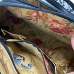 Brighton Leather Croc Burgundy Brown Purse Handbag Adjustable Shoulder Heart Bag Photo 7