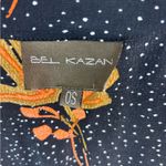 Bel Kazan OS M/L Open Front Fall Leaves Duster Black White Polka Dot Orange Top Size L Photo 7