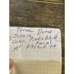 Trina Turk Black Multi Floral Print Elbow Sleeve Tunic Midi Dress Size 12 Bow Photo 11