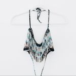 l*space Audrey Fringe Bikini Top in African Odyssey Photo 3