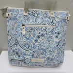 NWT Myra Bag Paisley Tote Blue Photo 4