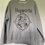 Harry Potter Hogwarts Grey Sweatshirt Gray Size L Photo 0