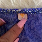 Venus METALLIC SILVER & BLUE SWIM COVER-UP Photo 4