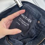 MOTHER Denim MOTHER • The Insider Crop Two Step Fray jeans ankle Not Guilty black flare Photo 5