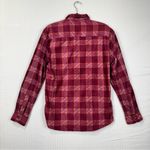 VTG 1948 Red & Pink Plaid Chore Fleece Jacket Full Photo 4