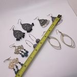 Lot Of 5 Costume Earrings Pierced Dangle Drop Photo 9