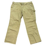 Carhartt Original Fit Straight Leg Crawford Pant 16 Short Tan High Rise Cargo Photo 0
