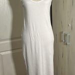 ZARA  White Ribbed Tank Top Dress Photo 0