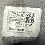 Sperry  Saltwater Women's Grey/Black Leather Lace Up Ankle Rain Duck Boots Size 9 Photo 4