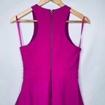 Adelyn Rae Gabardine Ruffle Fit and Flare Dress Photo 8