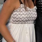 Francesca's  Classy Black and White Maxi Dress Photo 0