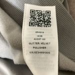 True Religion Griffin Glitter Velvet Pullover Sweatshirt size Medium Photo 12