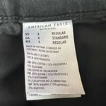 American Eagle  Black Distressed Curvy Super Hi Rise Jeggings Size 6 Photo 6