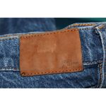 J.Crew Womens Full Length Demi Boot BF569 Blue High Rise Bootcut Jeans Size 32 Photo 2