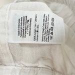 Madewell  Pull On Drawstring Shorts 100% Linen White Vacation Resort XXS NWT Photo 12