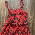 Ulla Johnson  Red Adyna Short Casual Dress Photo 4
