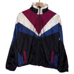 Vintage‎ 90s Windbreaker Jacket Black Size XL Photo 0