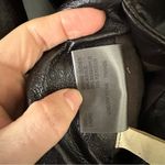 wilson's leather Wilson’s Leather Vintage Faux Fur-Lined Dark Brown Leather Bomber Jacket Sz M Photo 11