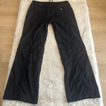 prAna ‎ Monarch Pants Black Convertible HIking Pants Travel Size 14 Mint Contion Photo 6