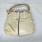 Jimmy Choo  Authentic Python Snakeskin Hobo Bag Buttercream Ivory Shoulder bag Photo 2