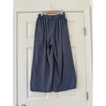 Halara  Blue Waffle Knit Pants short small 22” inseam Photo 1