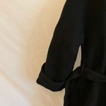 Kate Spade : Black Winter Wool (95%) Trench Coat- Gold Tone Accents Photo 9