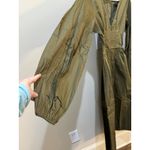 Andrea Iyamah Nia Culotte Jumpsuit Size XS 4/6 Olive Green New Resort Wear Photo 4
