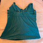 Anne cole NWT!! Twist Front Underwire Swim Top-teal size 18 W Photo 5