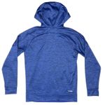 Adidas  Floral Badge of Sport Hoodie Women's Small Mystery Ink Blue Pullover GUC Photo 4