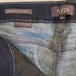 NYDJ NWT💙 Marilyn Straight Denim Jeans With Printed Cuff, Rinse/Blue #MGTBMS8713 Photo 4