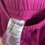 Calvin Klein Performance Hot Pink Spell Out Leg in Black Sweat Pants Lounge M Size M Photo 4