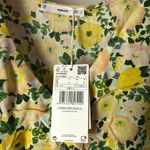 Mango New  MNG Ruched detail floral print mini dress, size small, size 4 Photo 8