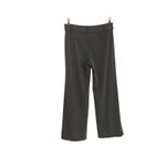 J.Jill Stretch Herringbone Gray Wide Leg Trouser Pants 10P Work Office Career Photo 1