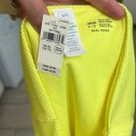 Aerie  Shine  Pique Yellow Twist High Cut Bikini Bottom size XL Photo 2