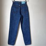 Vinatge 80s Deadstock Virginian Special High Rise Dark Stone Wash Jeans 25" Blue Photo 1