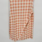 NWT 41Hawthorn Women Orange Casual Dress Medium Plaid Photo 1