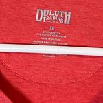 Duluth Trading Co Ruched Polo, sz XL Red Photo 2